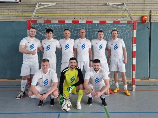 Fußballteam für Firmenturnier